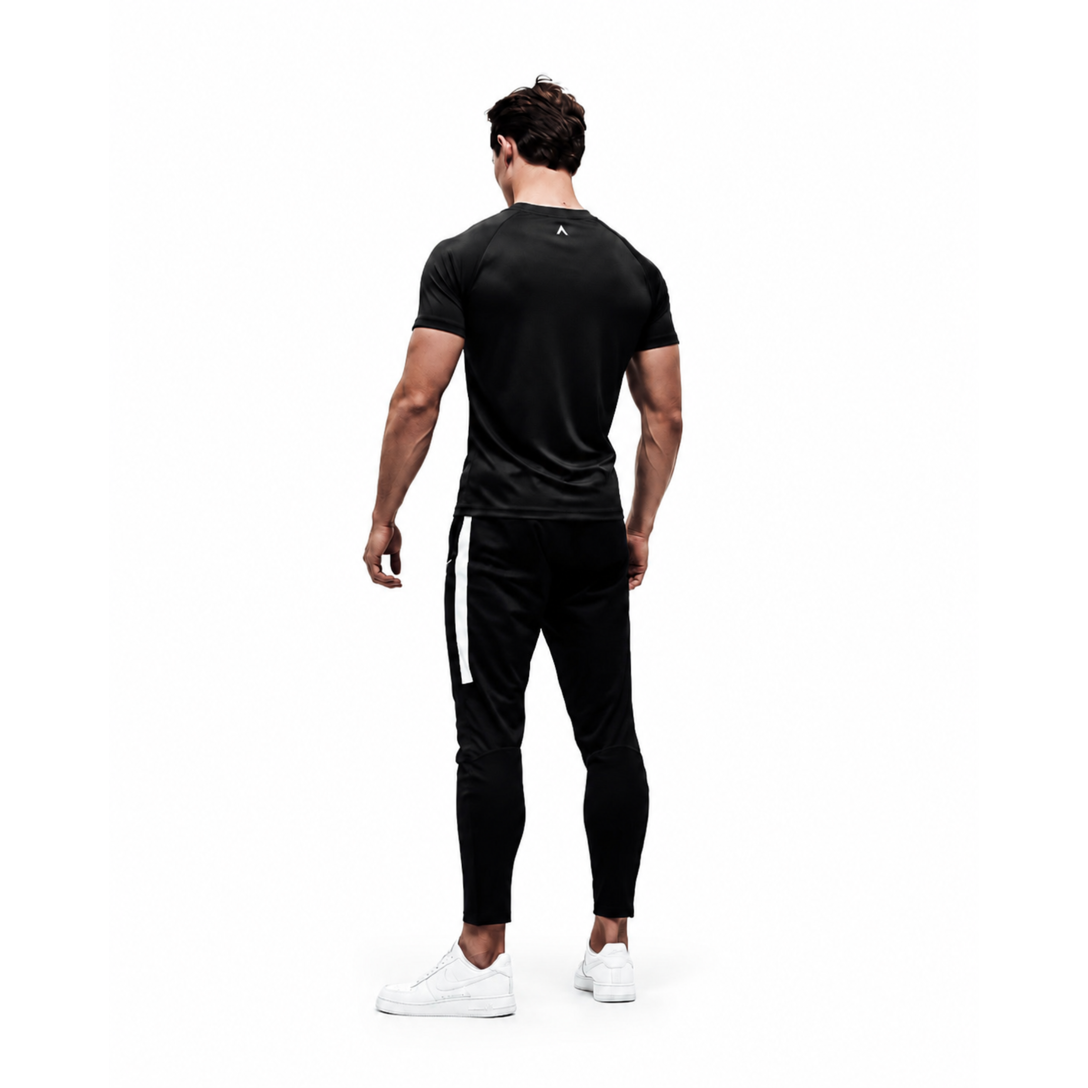 Slim Fit Performance Shirt Zwart